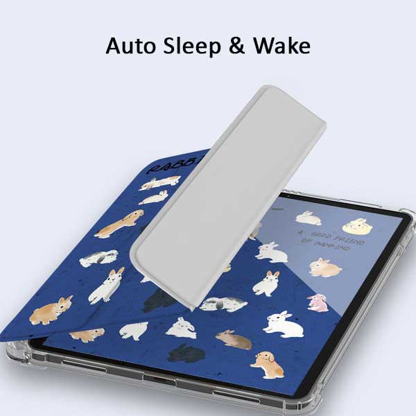 Cartoon Animal Smart Folio Cases for iPad