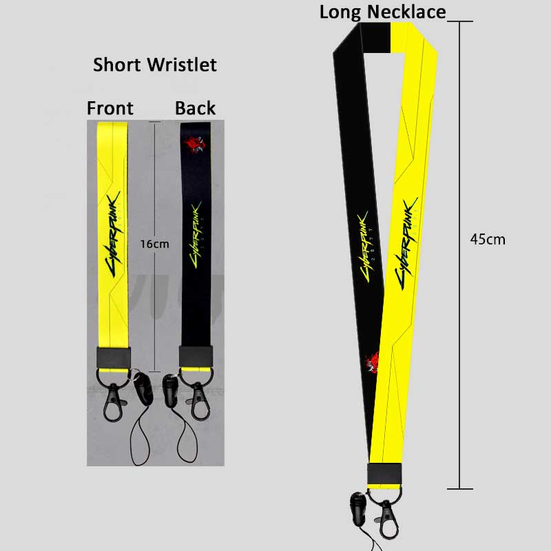 Cyberpunk 2077 Card Holders with Lanyard