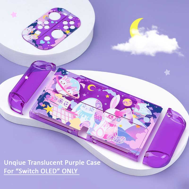 Cute Rabbit Switch OLED Case