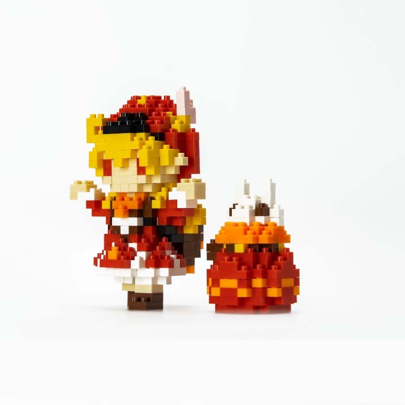 DIY Genshin Impact Klee Toy Figure Mini Building Blocks Genshin Impact Gifts (4)