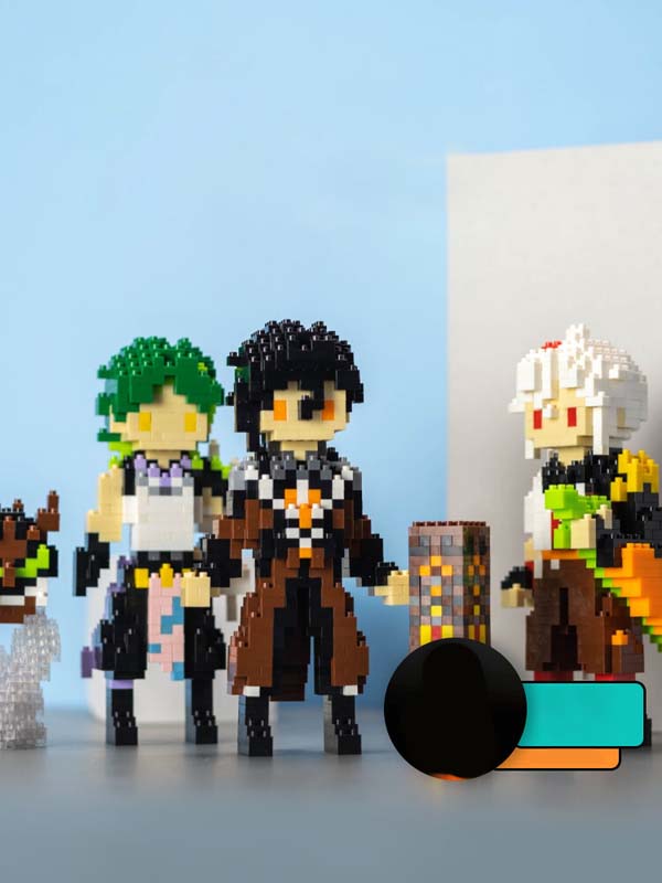 Genshin Impact Character Building Set