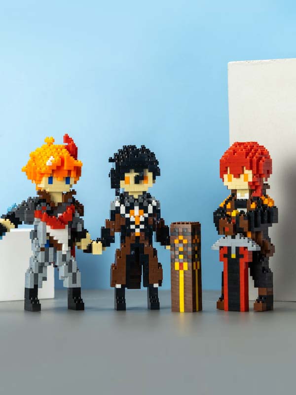 Genshin Impact Character Building Set
