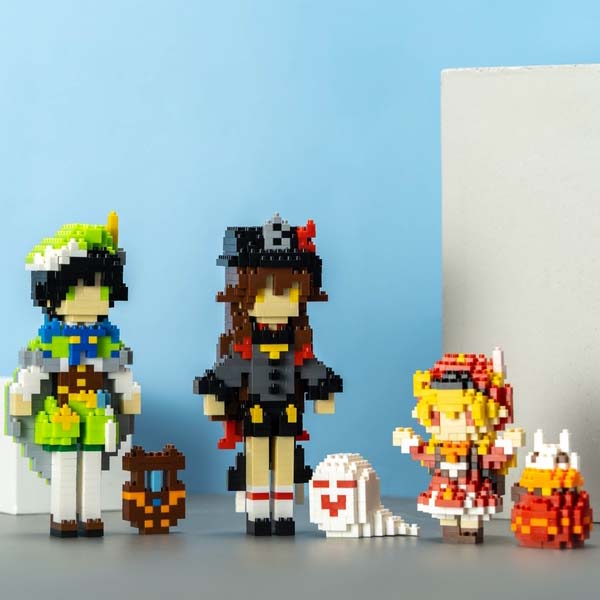 Genshin Impact Character Building Set