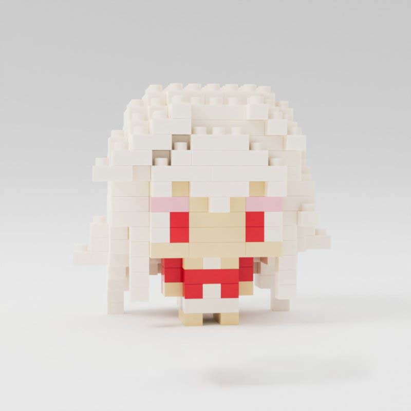 DIY Honkai Star Rail Building Blocks Game Room Decor Chibi Star Rail Clara Figure (4)