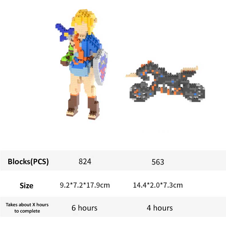 DIY Legend of Zelda Building Blocks