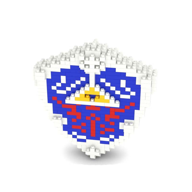 DIY Legend of Zelda Building Blocks BOTW Hylian shield Mini Blocks Zelda Pixel Art Zelda Gifts (4)