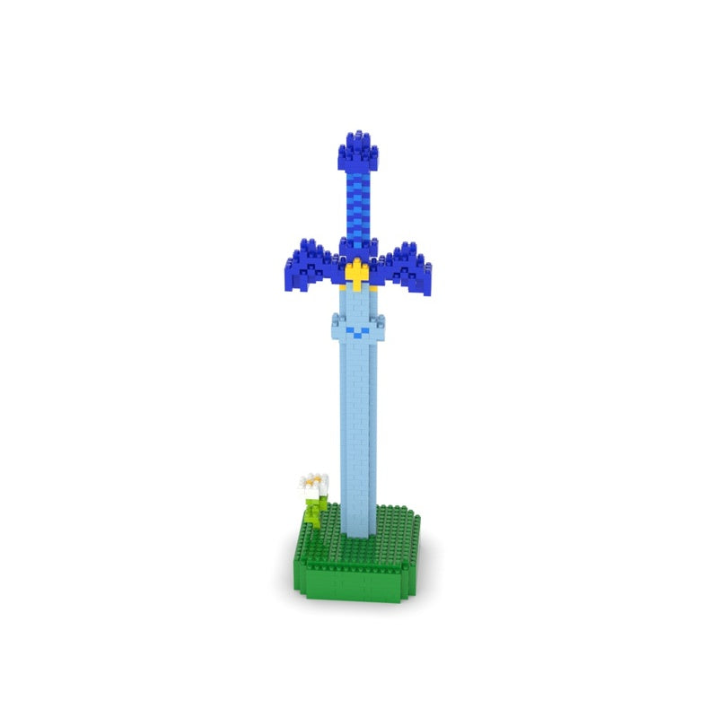 DIY Master sword Legend of Zelda Building Blocks BOTW Figure Mini Blocks Zelda Pixel Art Zelda Gifts (3)