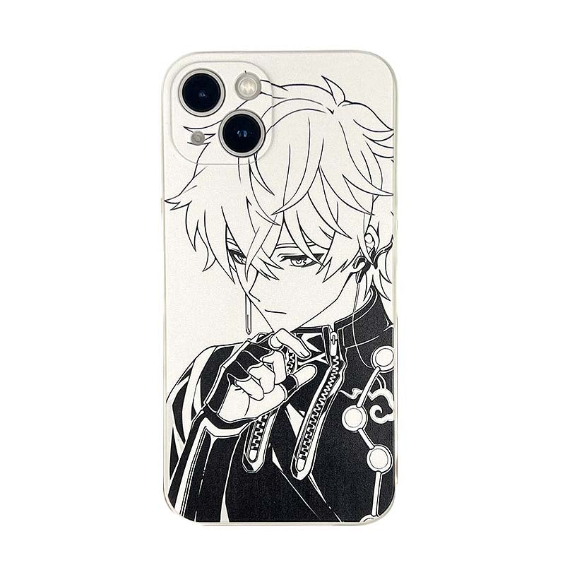 Dan Heng Sketch Honkai Star Rail Phone Case Cool HSR Drawings iPhone Cases (4)