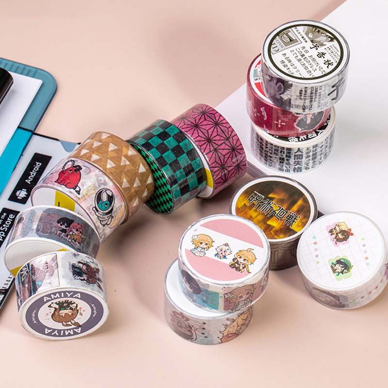 Jujutsu Kaisen Washi Tape - Decorative and Versatile