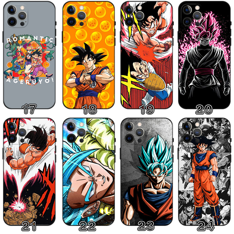 Dragon Ball Phone Cases with Character Designs