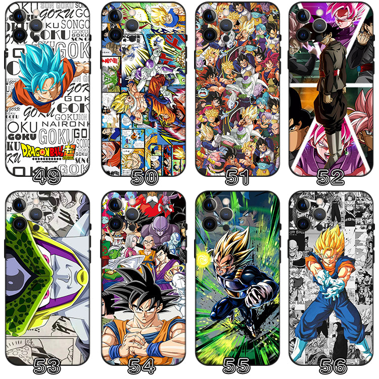 Dragon Ball Phone Cases with Character Designs