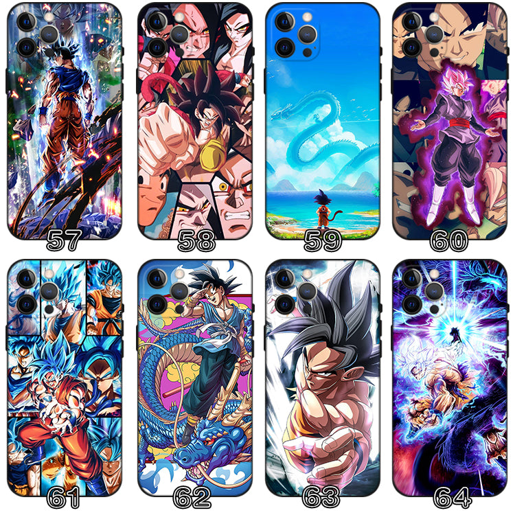 Dragon Ball Phone Cases with Character Designs