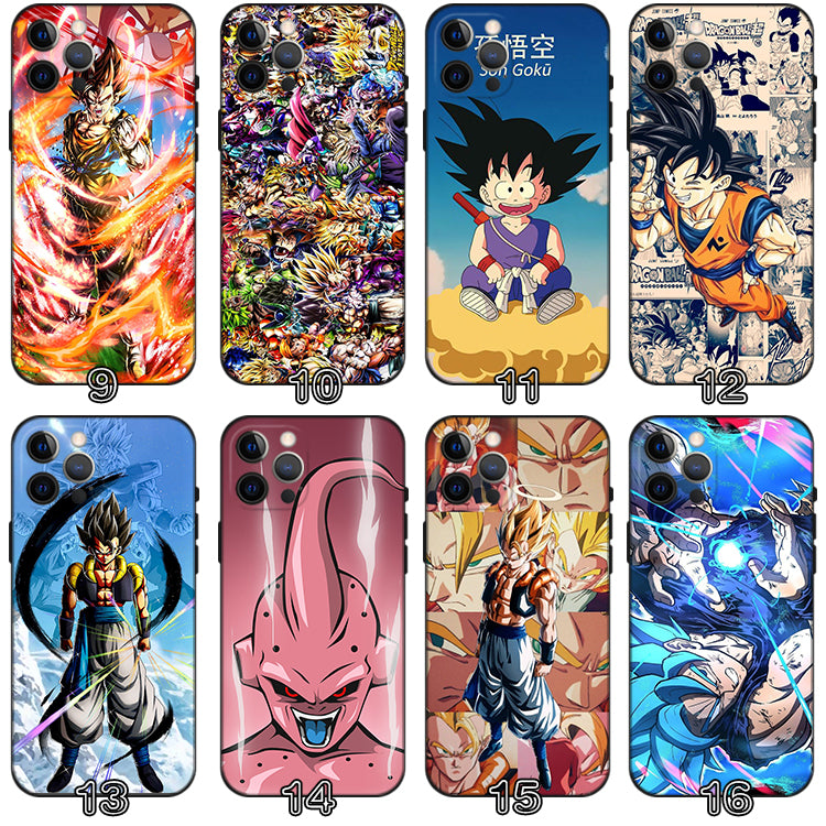Dragon Ball Phone Cases with Character Designs