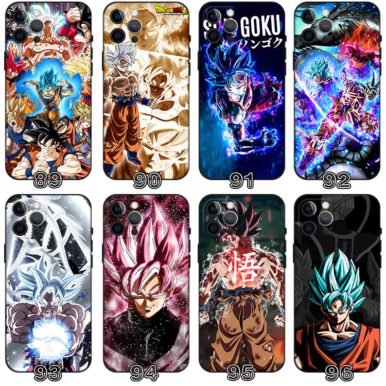 Dragon Ball Phone Cases with Character Designs