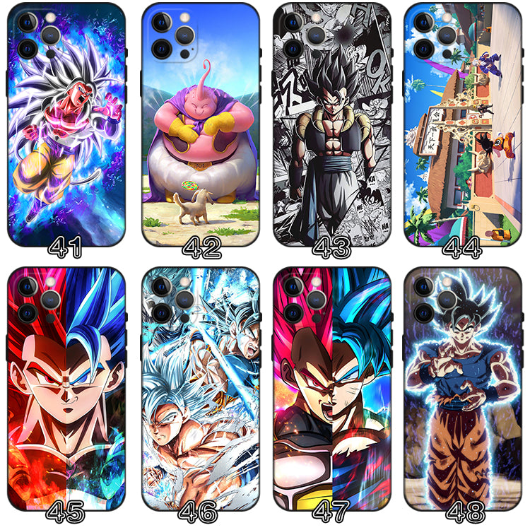 Dragon Ball Phone Cases with Character Designs