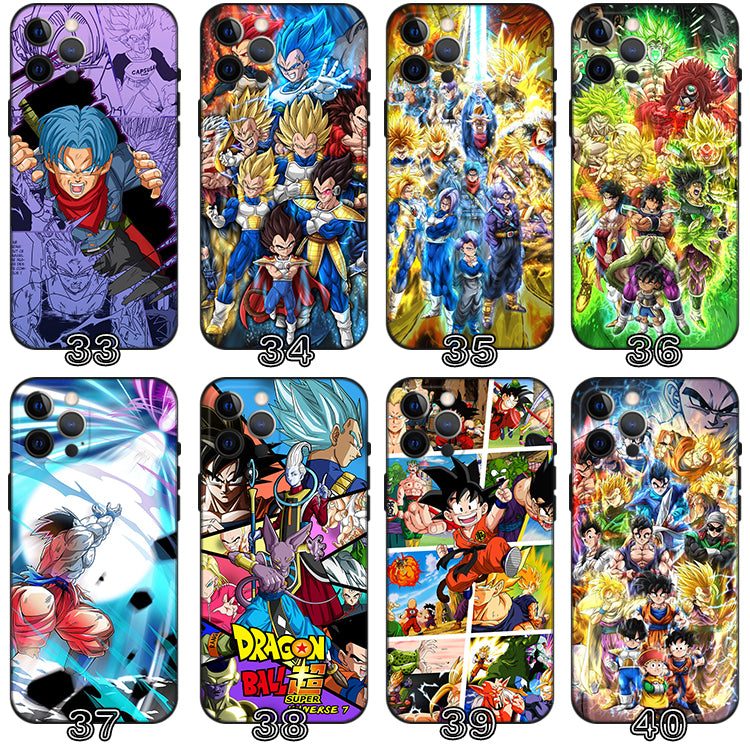 Dragon Ball Phone Cases with Character Designs