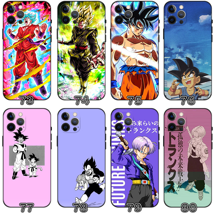 Dragon Ball Phone Cases with Character Designs