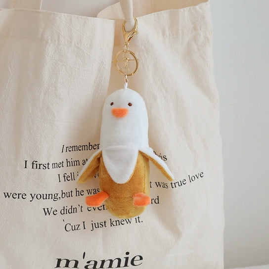 Duckana Plush Keychain Banana Duck Plush Toy Ducknana Gifts (2)