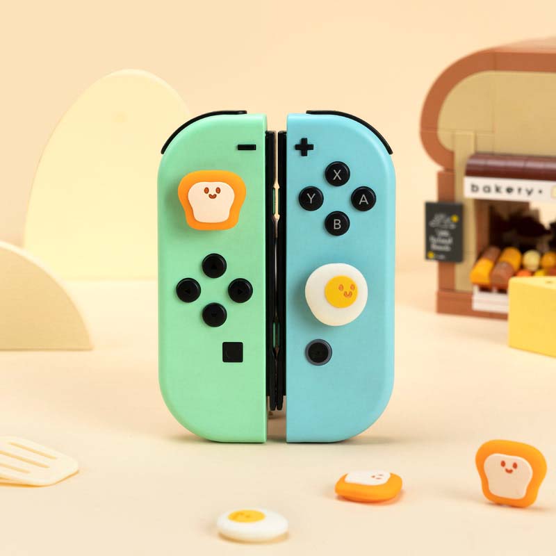 Egg x Toast Switch OLED Joystick Caps