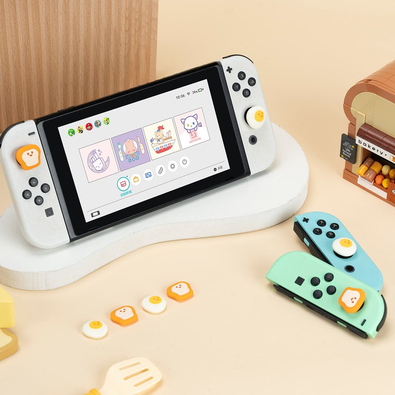 Egg x Toast Switch OLED Joystick Caps