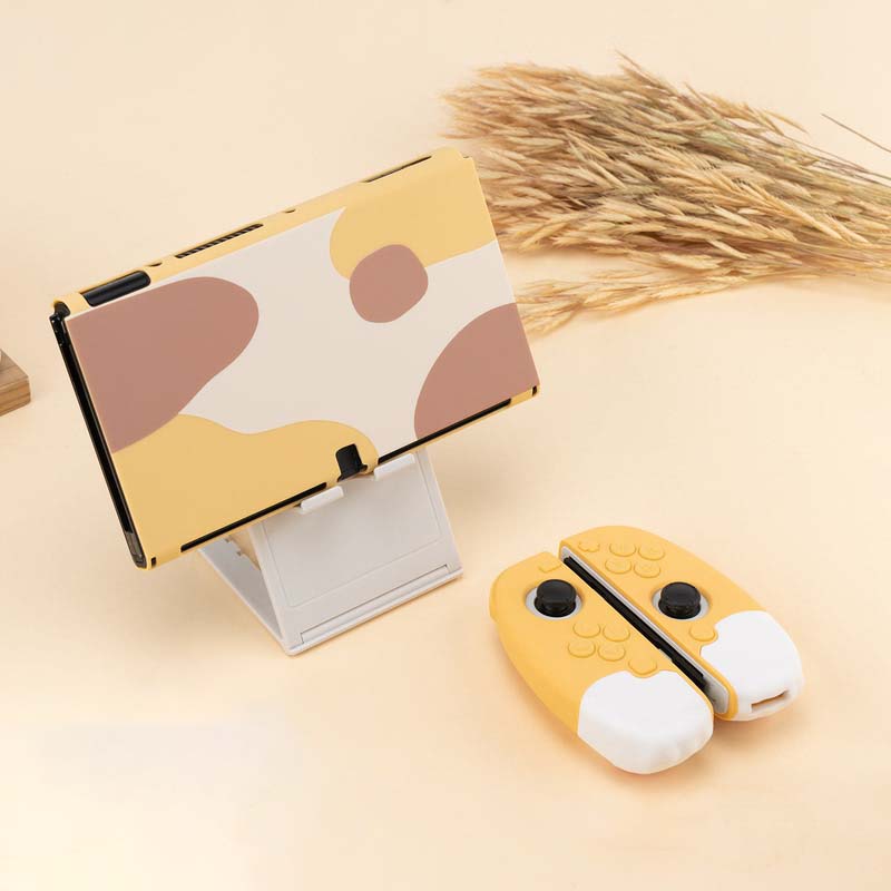 Ergonomic Cat Switch Case Cute Protective Switch OLED Cover 3D Cat Paw (15)