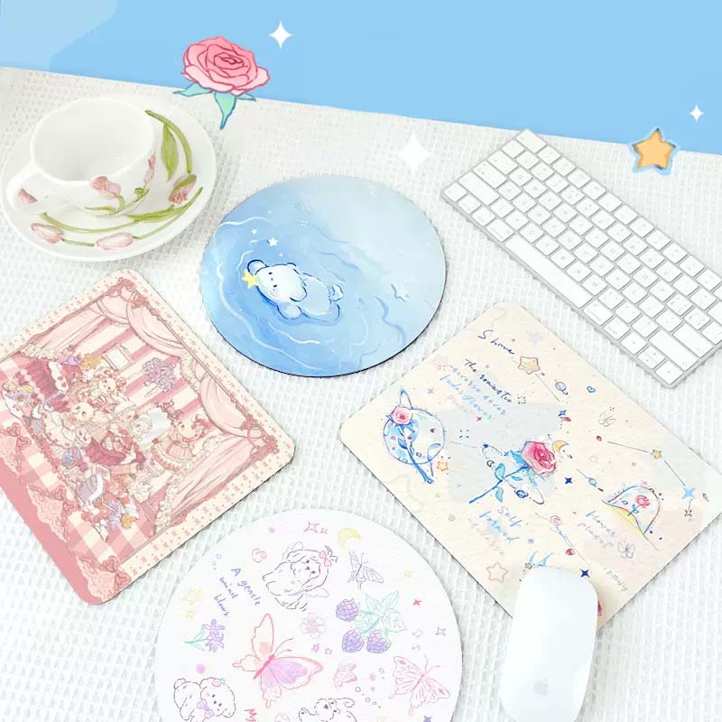 Aesthetic Animal Mouse Pad: Enchanted Sensory Bliss