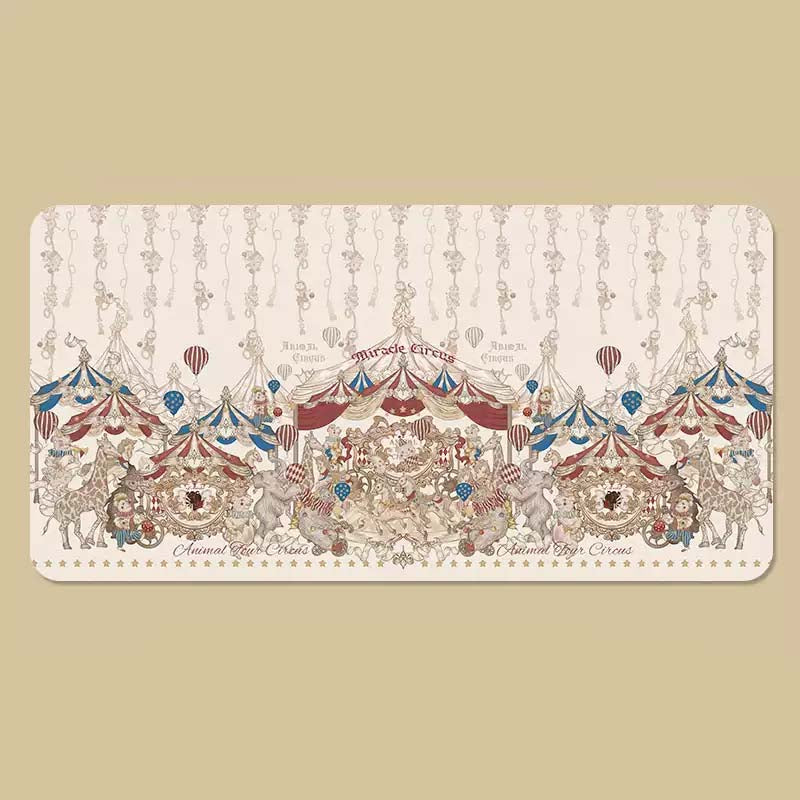 Fairy Tale Desk Mats Aesthetic Gaming Mouse Pads Kawaii Decor F