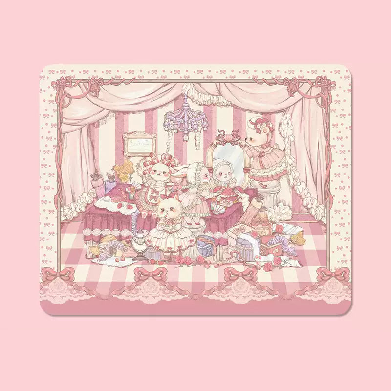 Fairy Tale Mousepads Animal Kawaii Computer Mouse Pad (9)