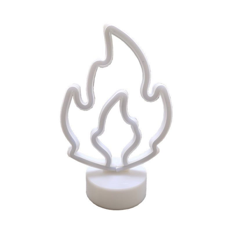 Fire Neon LED Night Lights: Ignite Your Ambiance