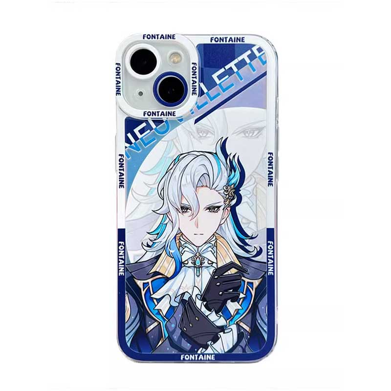 Fontaine Genshin Impact Phone Case Neuvillette Furina Wriothesley Navia Lyney Lynette Arlecchino (4)