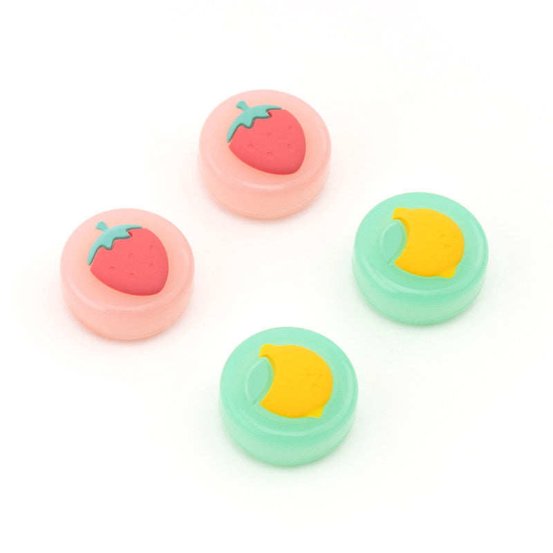 Fruit Switch Thumb Grips Cute Joystick Caps Kawaii Switch Accessories (4)
