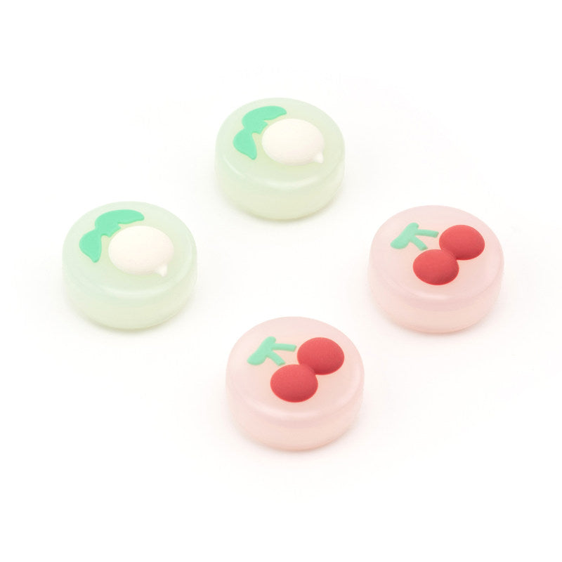 Fruit Switch Thumb Grips Cute Joystick Caps Kawaii Switch Accessories cherry turnip
