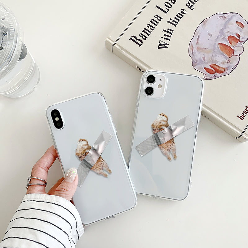 Funny Cat TPU Phone Case