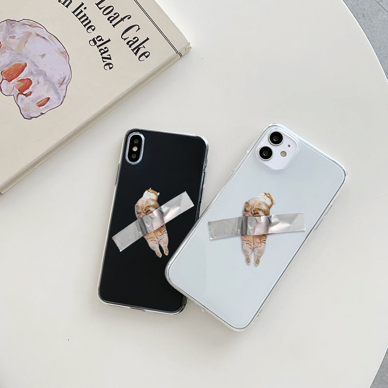 Funny Cat TPU Phone Case