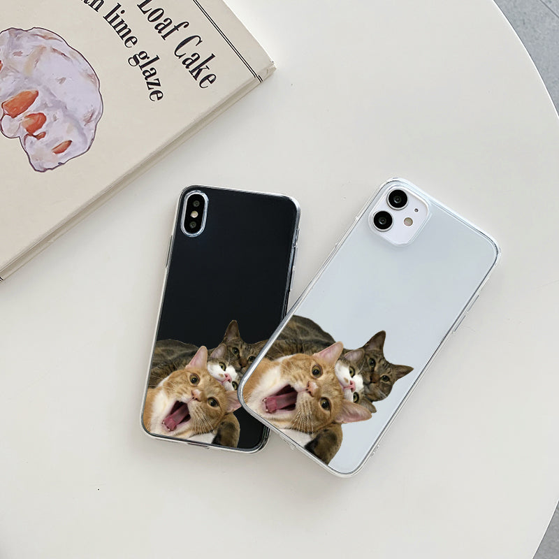 Funny Cat TPU Phone Case