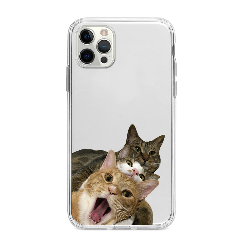 Funny Cat Phone Case Tabby Cats iPhone Cases (2)