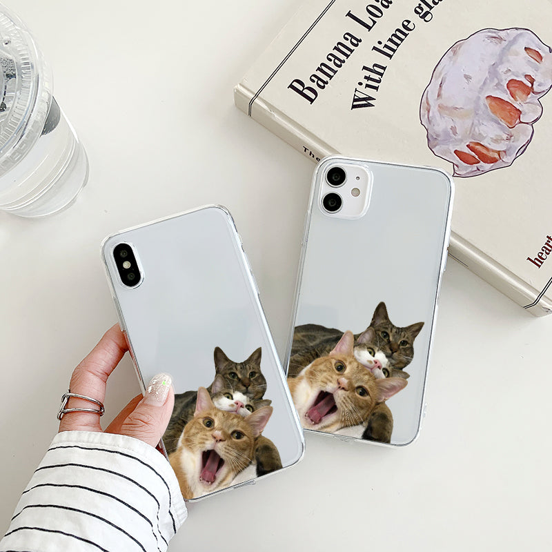 Funny Cat TPU Phone Case