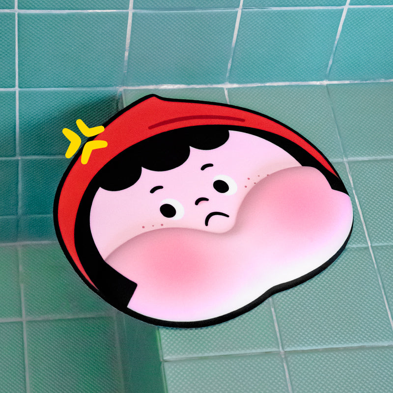 Cartoon Mouse Pad with Wrist Support