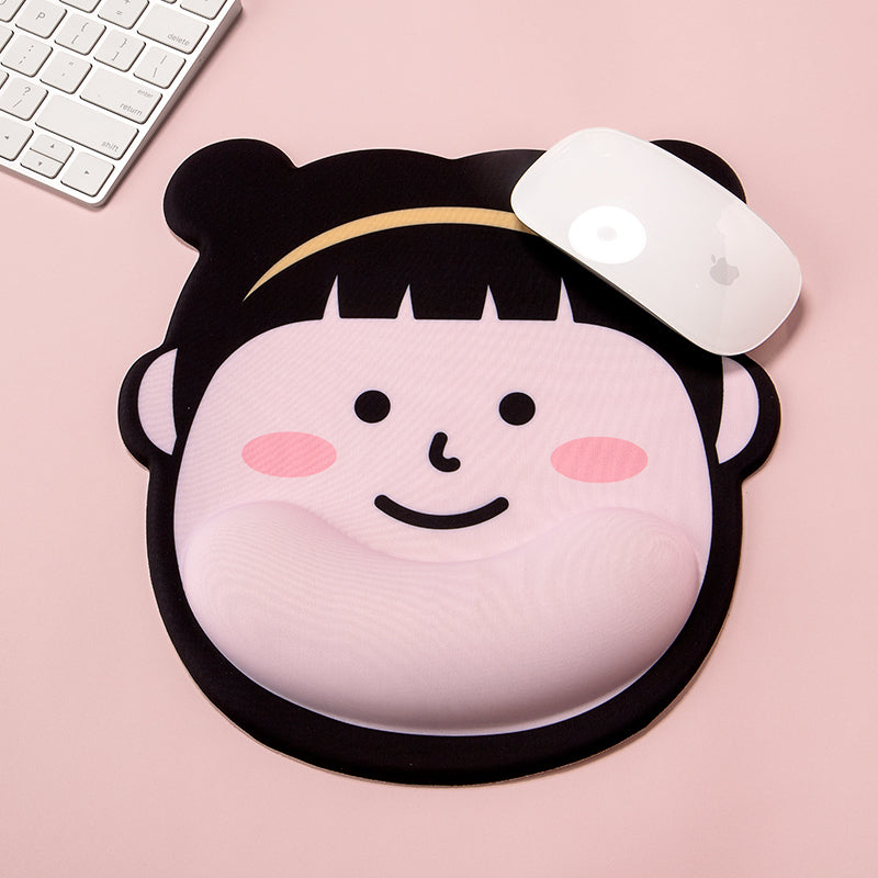 Cartoon Mouse Pad with Wrist Support