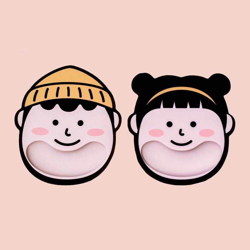 Cartoon Mouse Pad with Wrist Support