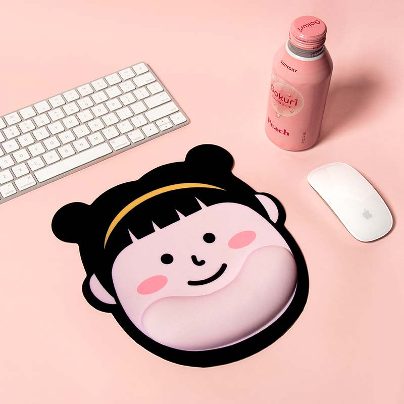 Cartoon Mouse Pad with Wrist Support