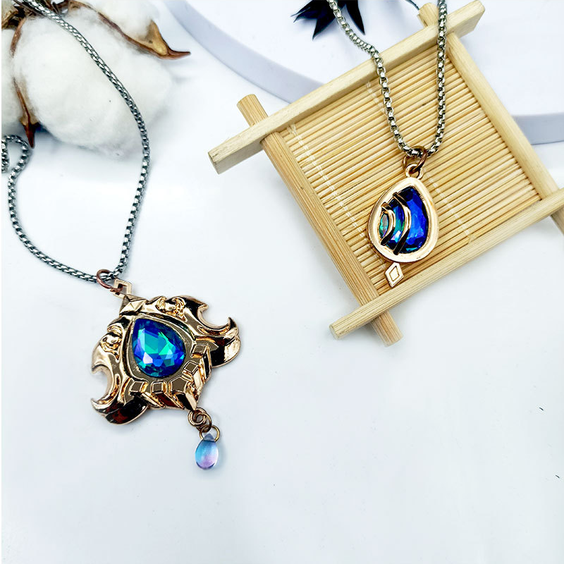 Furina & Neuvillette Necklaces: Authentic Genshin Impact Accessories