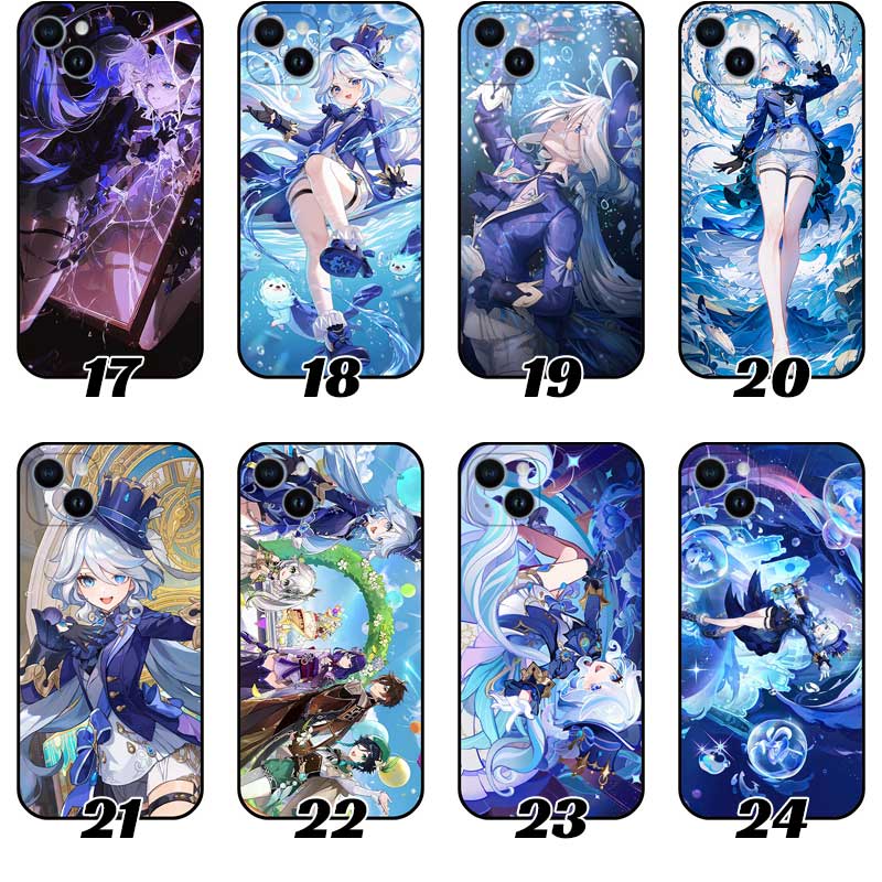 Genshin Impact Hydro Archon Phone Cases