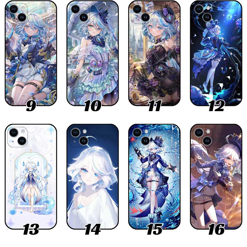 Genshin Impact Hydro Archon Phone Cases