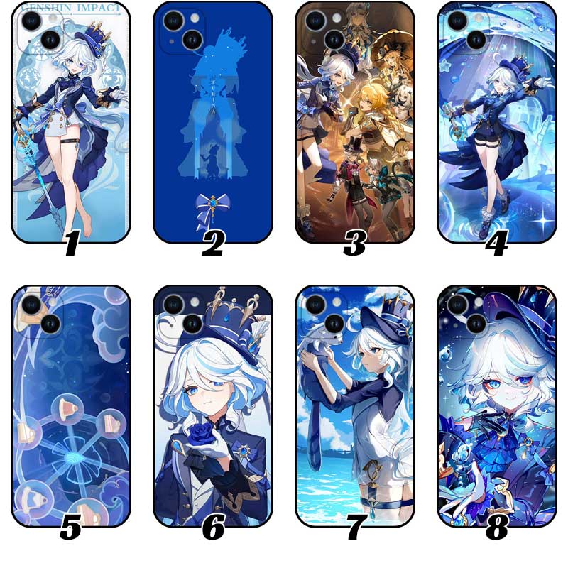 Genshin Impact Hydro Archon Phone Cases