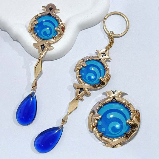 Genshin Impact Furina Vision Keychain