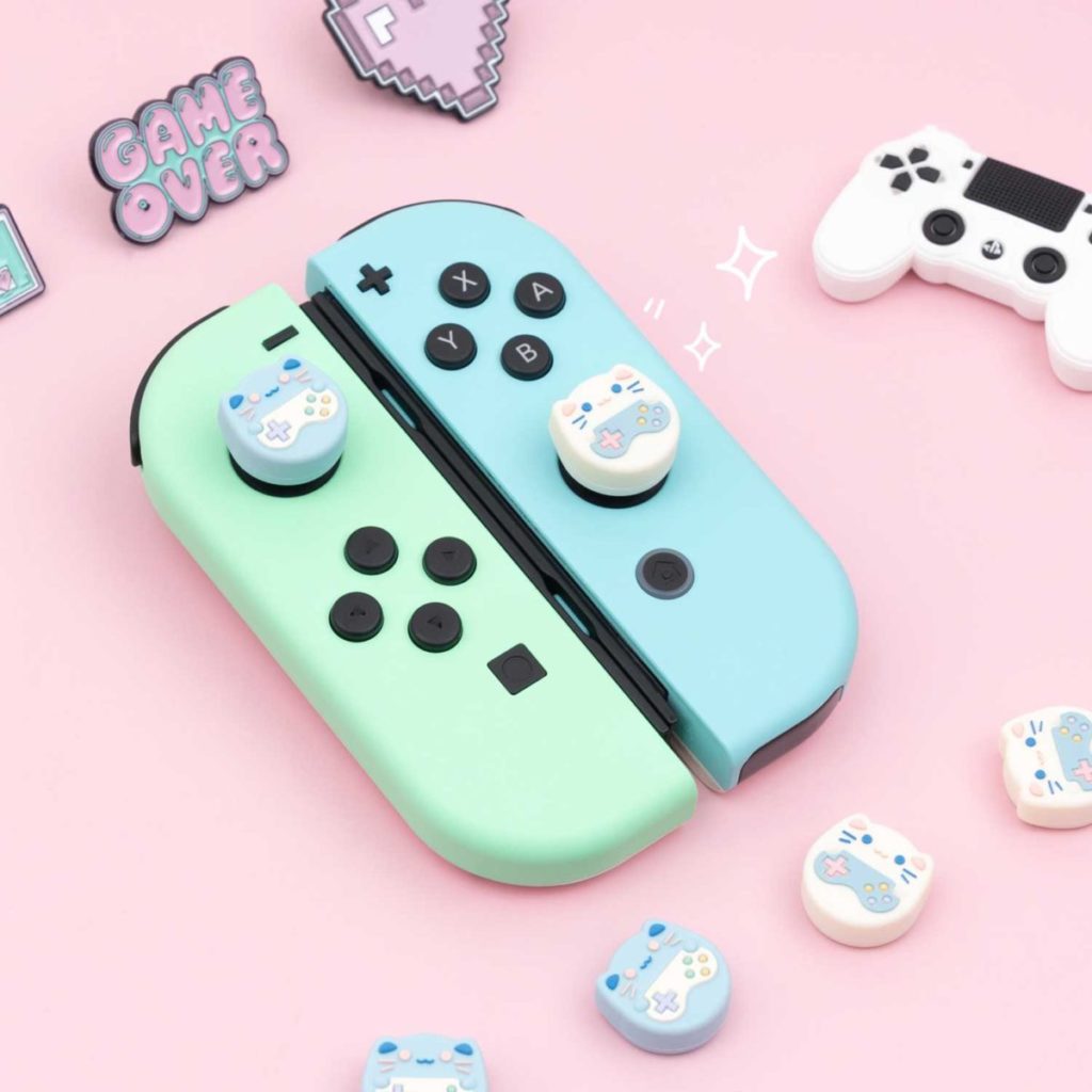 Cat Switch Thumb Grips with Joystick Caps