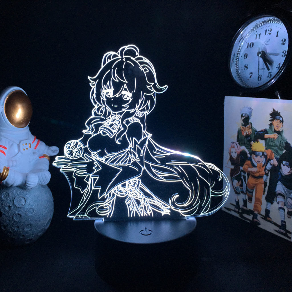 Ganyu Gesnhin Impact Night Light