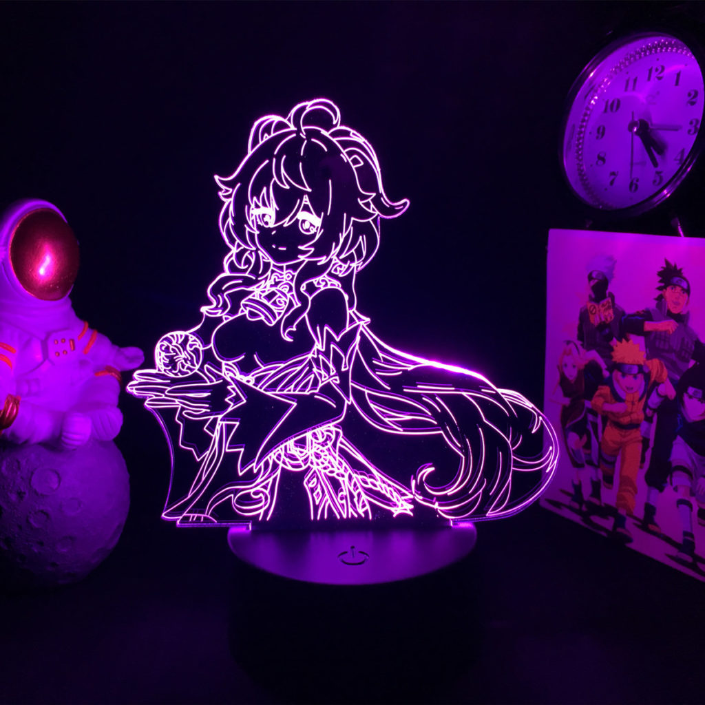 Ganyu Gesnhin Impact Night Light