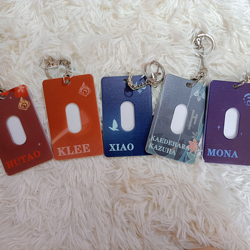 Genshin Impact Badge Holder - Practical Gift